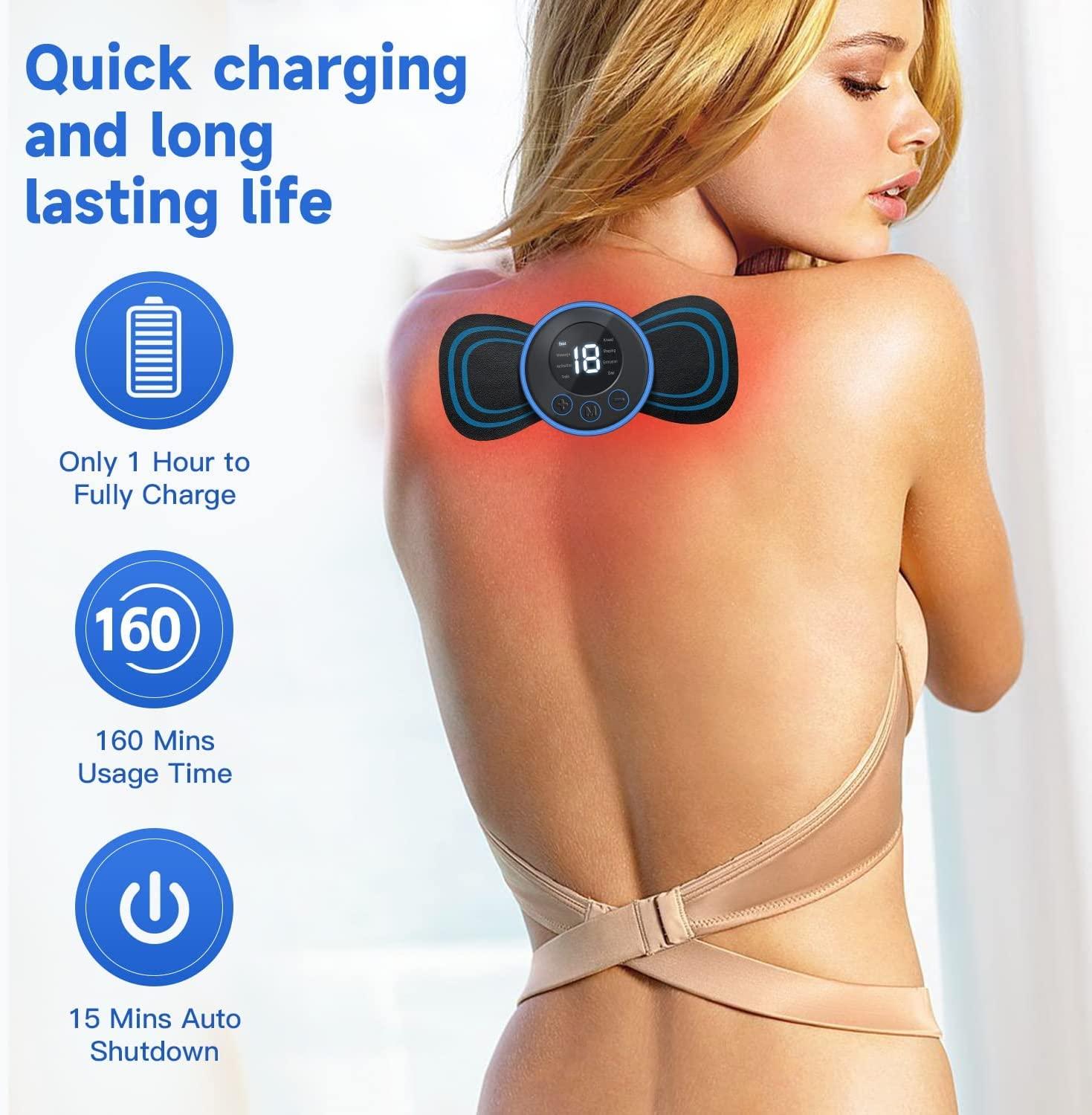 Portable Rechargeable Full Body Mini Massager for Pain Relief